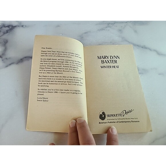 Winter Heat By Mary Lynn Baxter Paperback - Picture 3 of 10